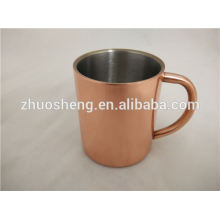 Antique copper mug with logo moscow mule mug